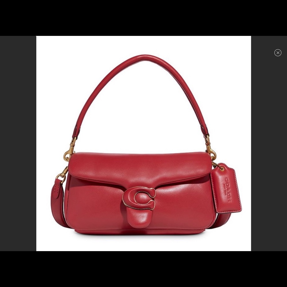 NWT Coach Pillow Tabby 26 (Red Apple)